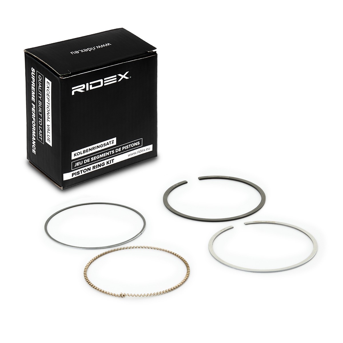 RIDEX Piston Ring Kit Article number: 444P0054 cheaply