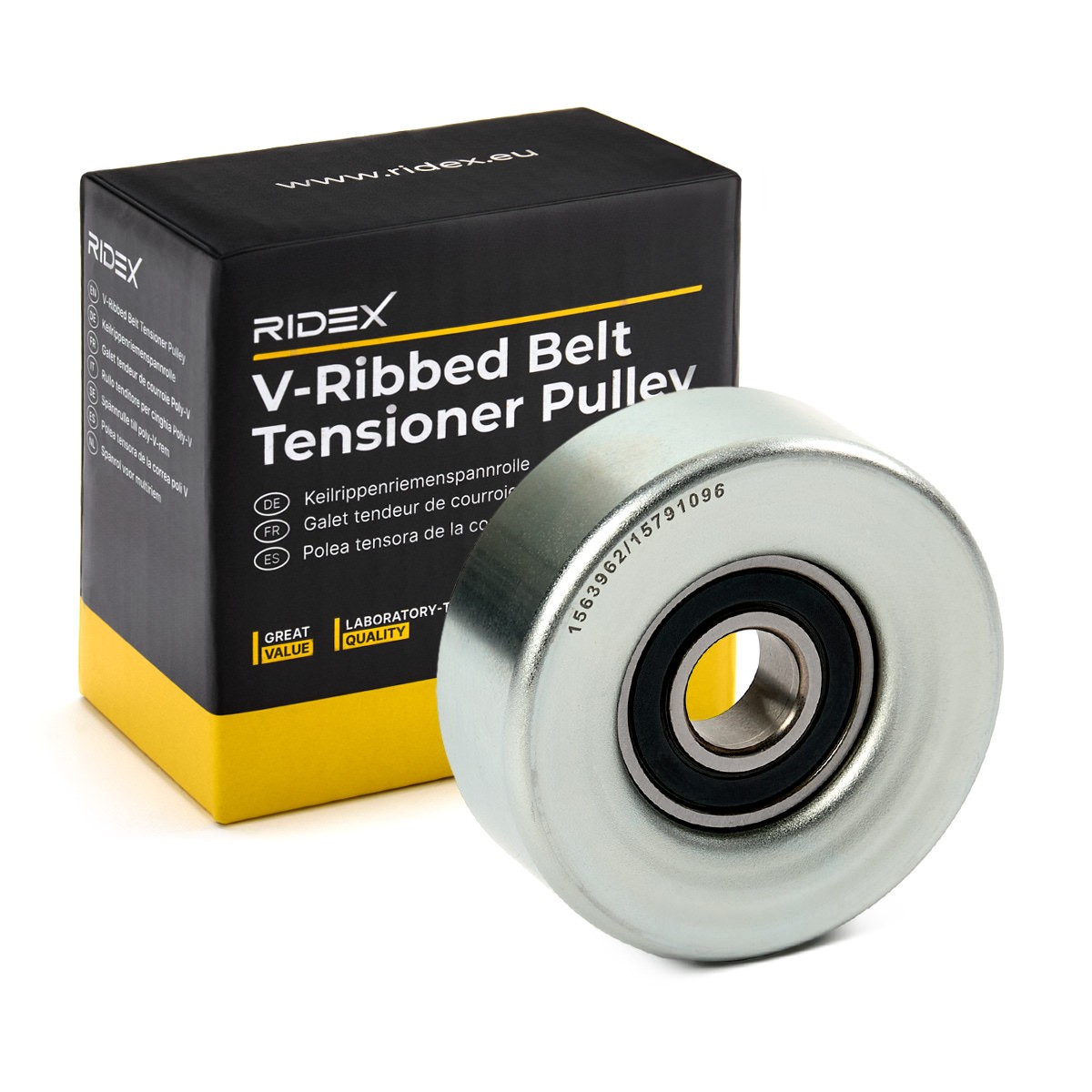 RIDEX Tensioner pulley Article number: 310T0362 cheaply