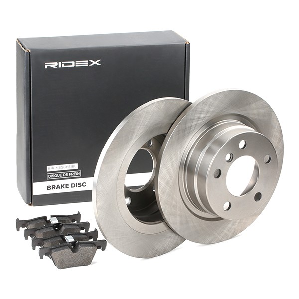 RIDEX Brake discs and pads set Article number: 3405B0408 cheaply