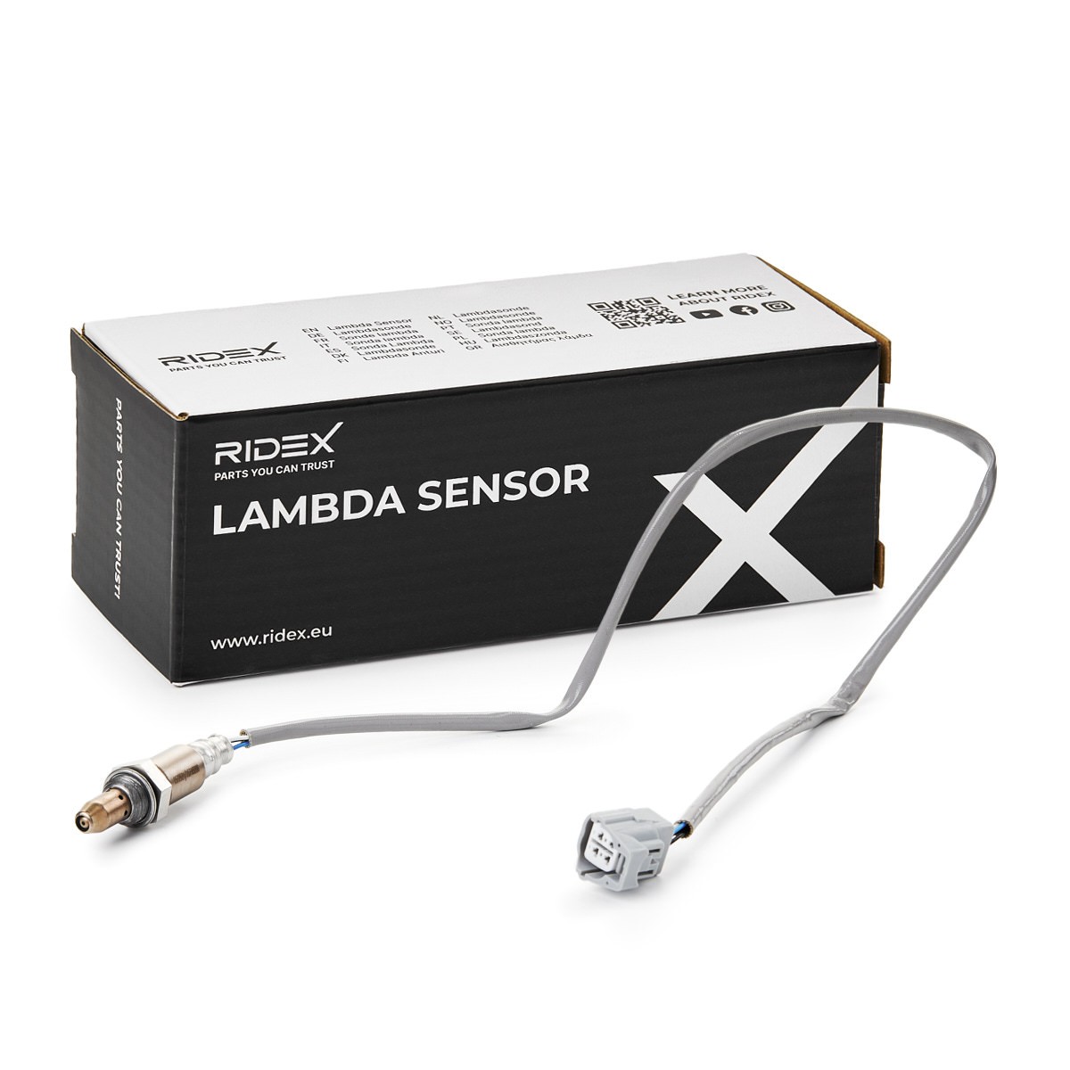 RIDEX Lambdasonde Varenummer: 3922L0407 billige