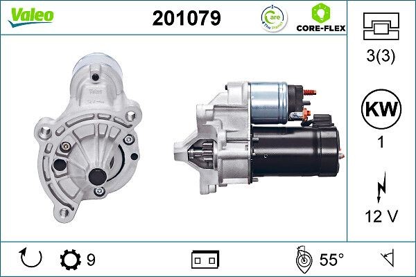 VALEO Starter Artikli number: 201079 soodsalt