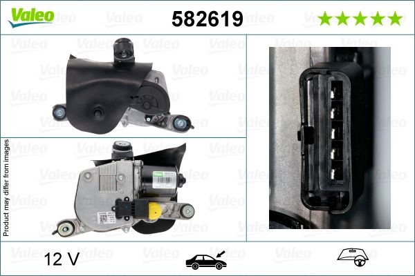 VALEO Wiper motor Article number: 582619 cheaply