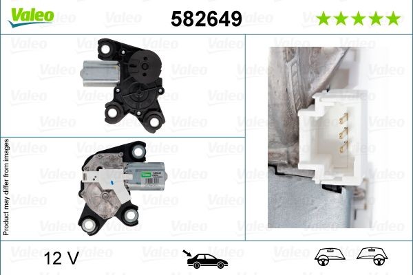 VALEO Wiper motor Article number: 582649 cheaply