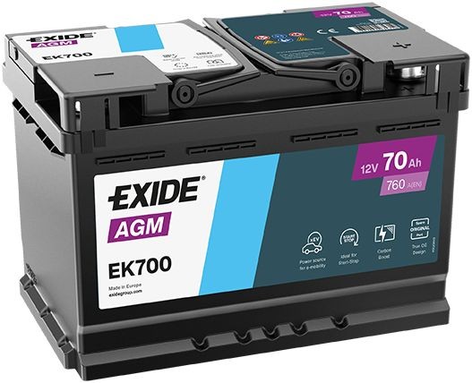EXIDE Battery Article number: EQ600 cheaply