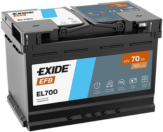 EXIDE Battery Article number: EZ600 cheaply