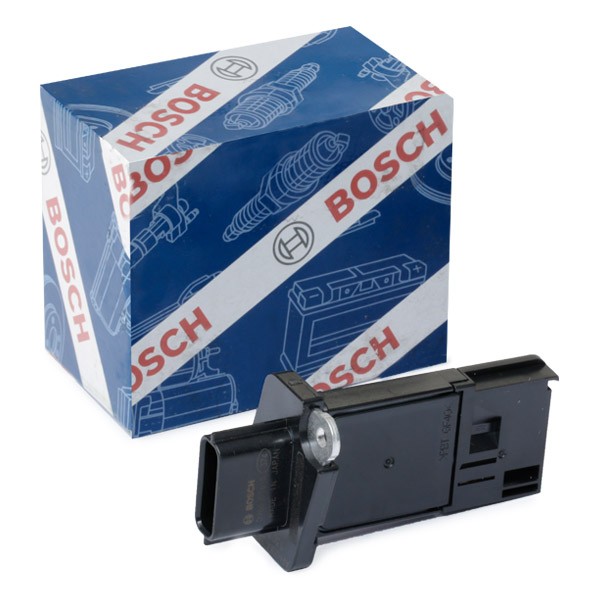 BOSCH Mass air flow sensor Article number: 0 986 JG1 618 cheaply