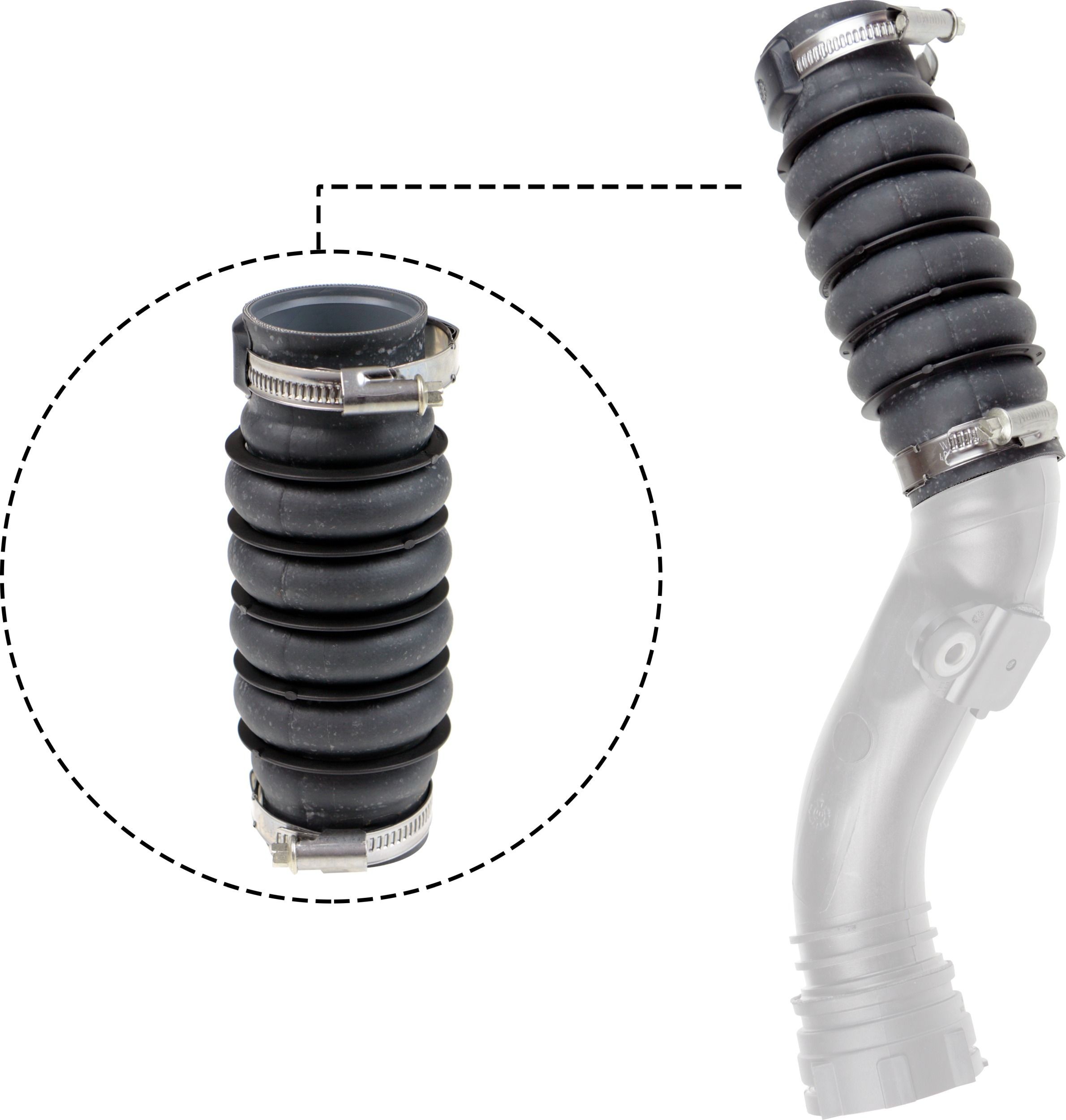 GATES Charger intake hose Article number: 09-1150 cheaply