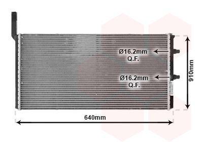 VAN WEZEL Engine radiator Article number: 06002583 cheaply