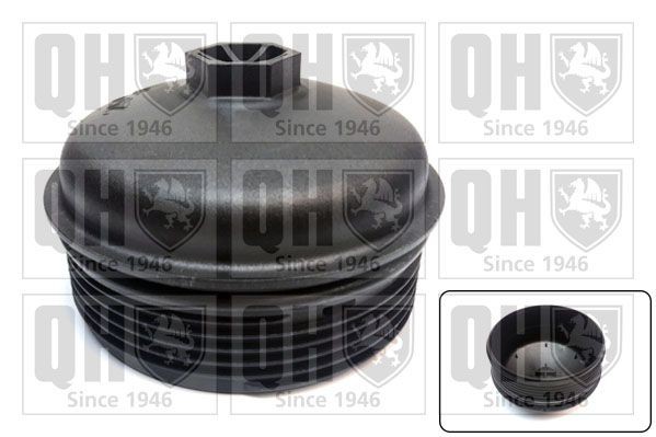 QUINTON HAZELL QOC1023 Cover, oil filter housing COLT 1.0 MPi (VBXG0) 91 PS Petrol