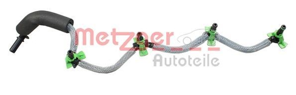 METZGER 0840113 Voolik, Jääkkütus PARTNER 1.6 HDi 90 HP Diisel