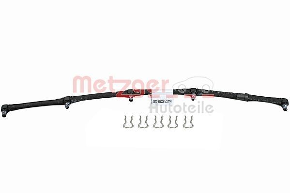 METZGER 0840123 Voolik, Jääkkütus Hatchback 1.4 D One 75 HP Diisel 2006