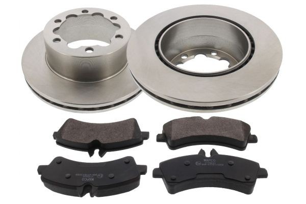 MAPCO Brake discs and pads set Article number: 47710 cheaply