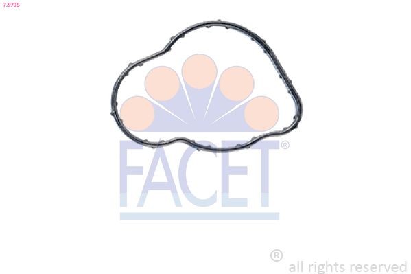 FACET Gasket, thermostat Article number: 7.9735 cheaply