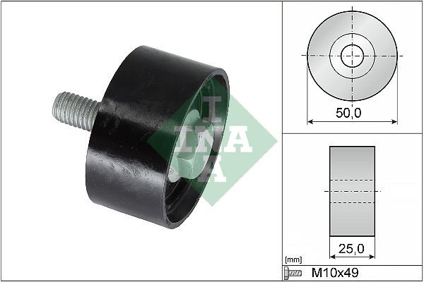 INA Timing belt deflection pulley Article number: 532 0899 10 cheaply