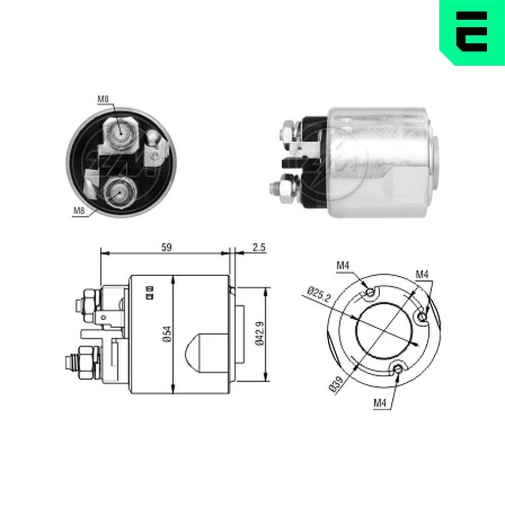 ERA Starter solenoid Article number: ZM4491 cheaply