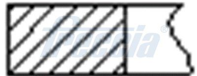 FRECCIA Piston Ring Kit Article number: FR10-109800 cheaply