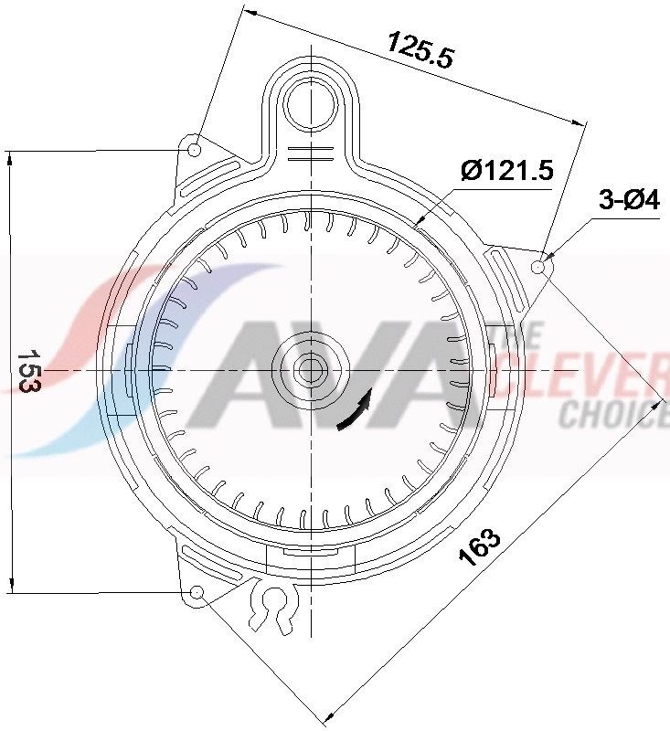 AVA COOLING SYSTEMS AC expansion valve Article number: CT1076 cheaply