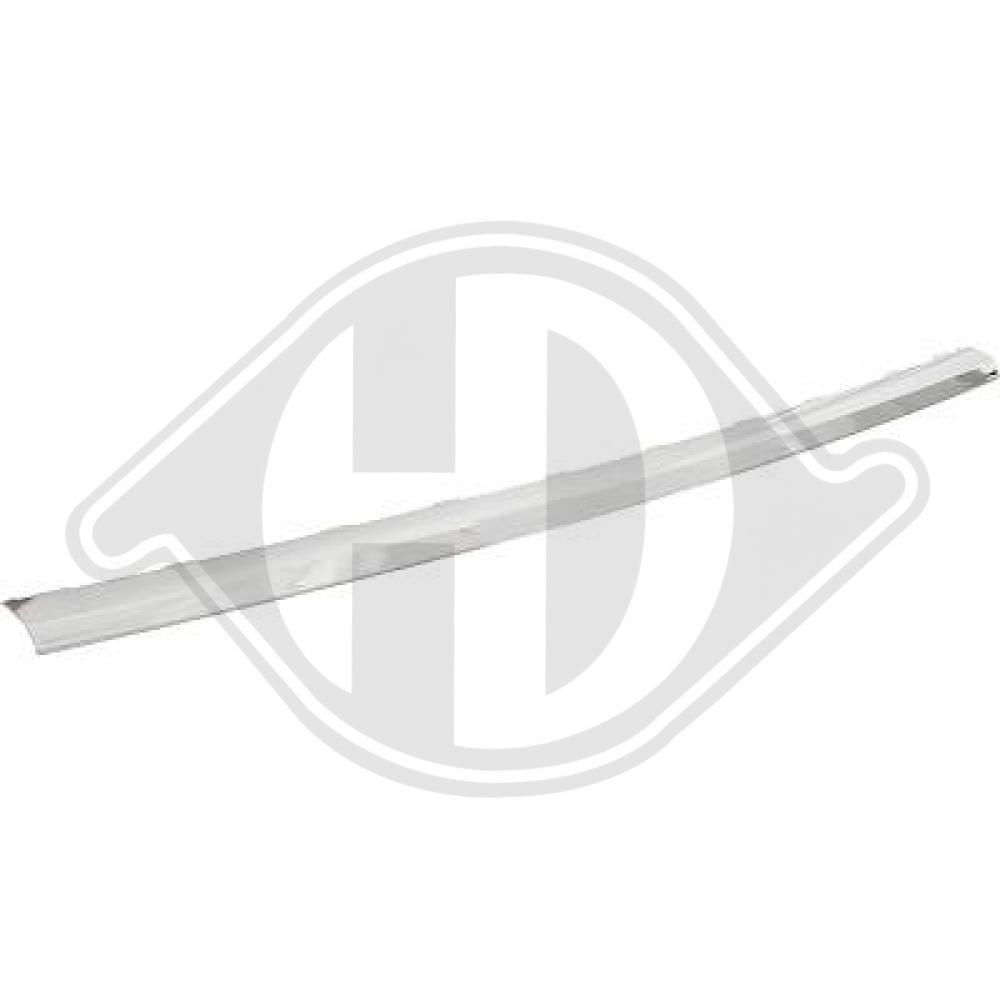 DIEDERICHS 2240841 Pynte- / beskyttelsesliste, kølergitter T-ROC 2.0 R 4motion 300 HK Benzin