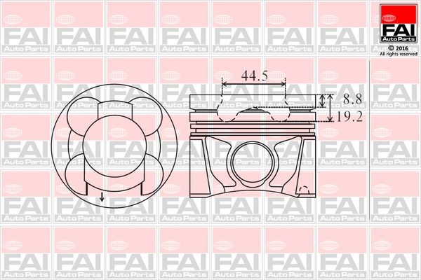 FAI AutoParts Stempel Varenummer: PK17-000 billige