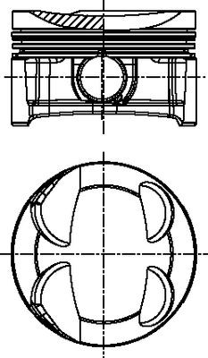 FAI AutoParts Piston Article number: PK67-050 cheaply