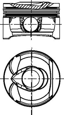 FAI AutoParts Piston Article number: PK69-050 cheaply