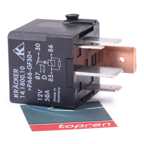 TOPRAN Relay, starter Article number: 115 667 cheaply