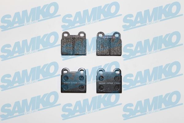 SAMKO Brake pad set Article number: 5SP025 cheaply