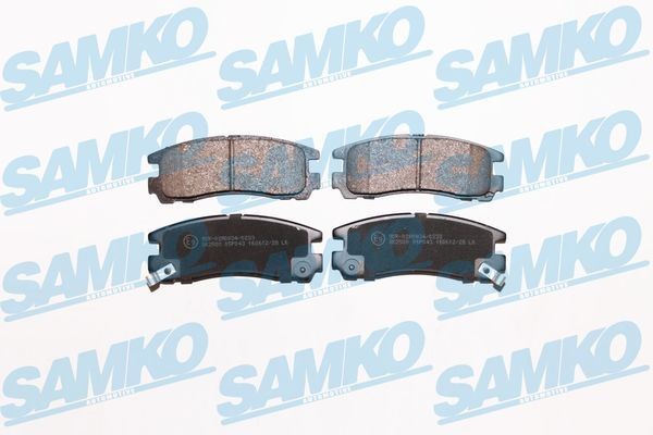 SAMKO Brake pad set Article number: 5SP043 cheaply