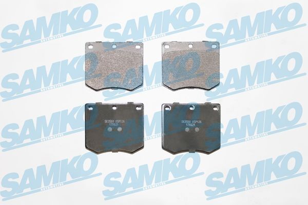 SAMKO Brake pad set Article number: 5SP126 cheaply