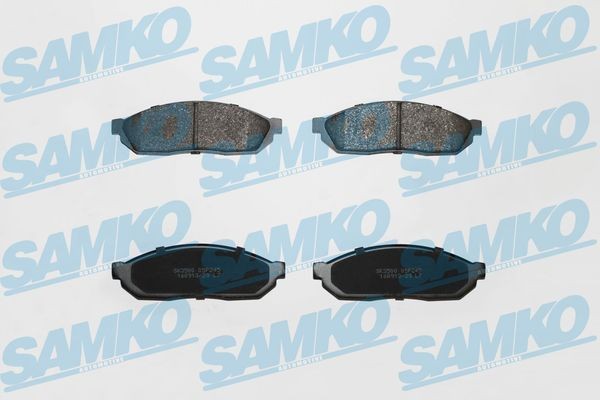 SAMKO Brake pad set Article number: 5SP245 cheaply