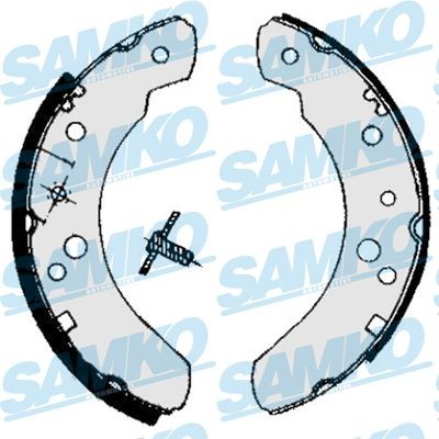 SAMKO Brake Shoe Set Article number: 85070 cheaply