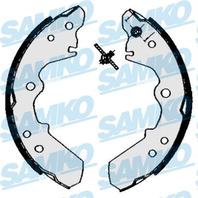 SAMKO Brake Shoe Set Article number: 85520 cheaply