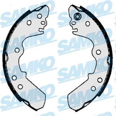 SAMKO Brake Shoe Set Article number: 86340 cheaply