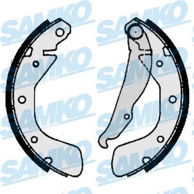 SAMKO Brake Shoe Set Article number: 86790 cheaply
