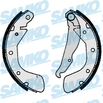 SAMKO Brake Shoe Set Article number: 86800 cheaply