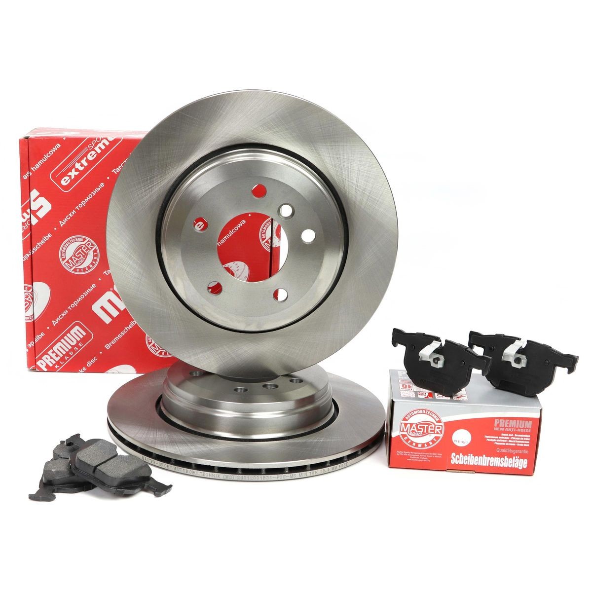 MASTER-SPORT Brake discs and pads set Article number: 202001830 cheaply