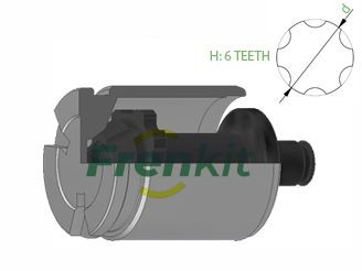 FRENKIT Piston, brake caliper Article number: K415201 cheaply