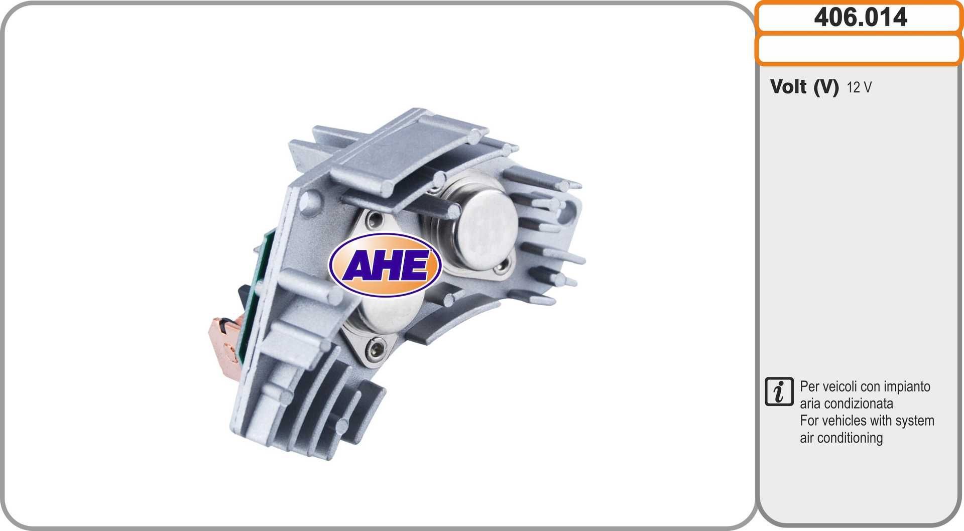 AHE Control Unit, electric fan (engine cooling) Article number: 406.014 cheaply