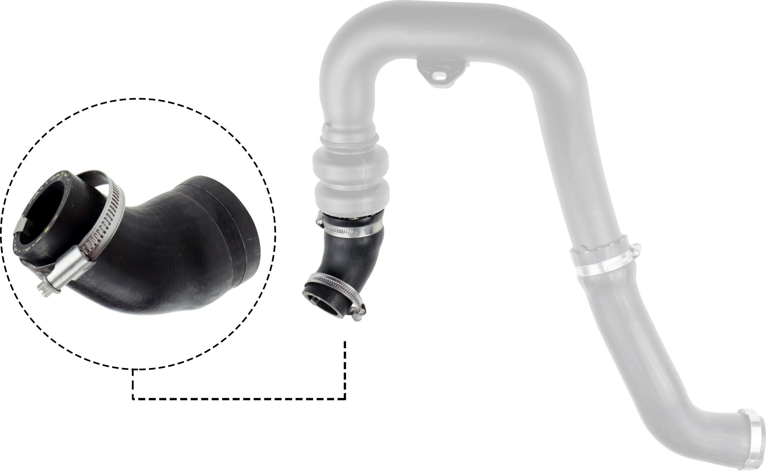 RAPRO Charger intake hose Article number: R16437 cheaply