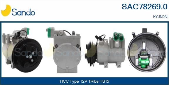 SANDO Starter motor Article number: 6035389.0 cheaply