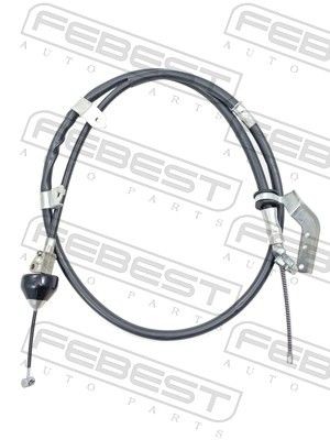 FEBEST Håndbremsekabel Varenummer: 0199-BCACU30LH billige