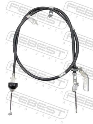 FEBEST Håndbremsekabel Varenummer: 0199-BCACU30RH billige
