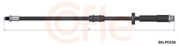 COFLE Brake hose Article number: 92.BH.PE036 cheaply