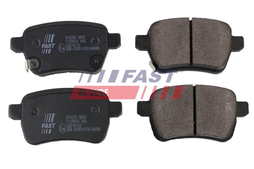 FAST Brake pad set Article number: FT29554 cheaply