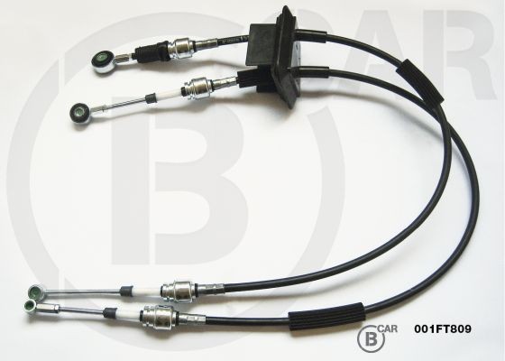 B CAR 001FT809 Cavo comando, Cambio manuale PANDA 1.3 D Multijet 4x4 (169.AXC2A) 70 CV Diesel