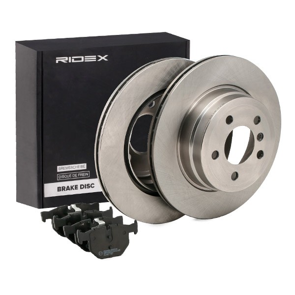 RIDEX Brake discs and pads set Article number: 3405B0415 cheaply