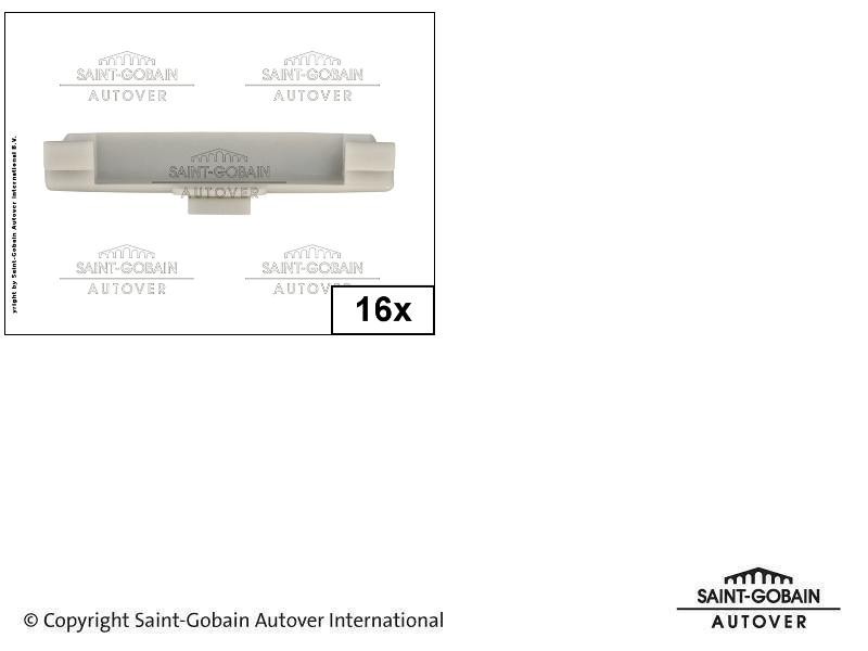 SAINT-GOBAIN Retaining Clip, windows Article number: 1001251910 cheaply