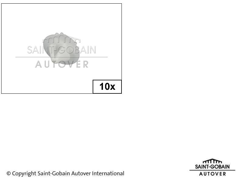 SAINT-GOBAIN Retaining Clip, windows Article number: 2251801960 cheaply