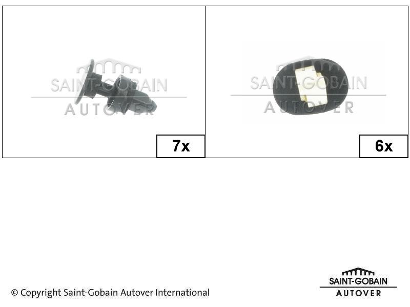 SAINT-GOBAIN Retaining Clip, windows Article number: 3001951960 cheaply
