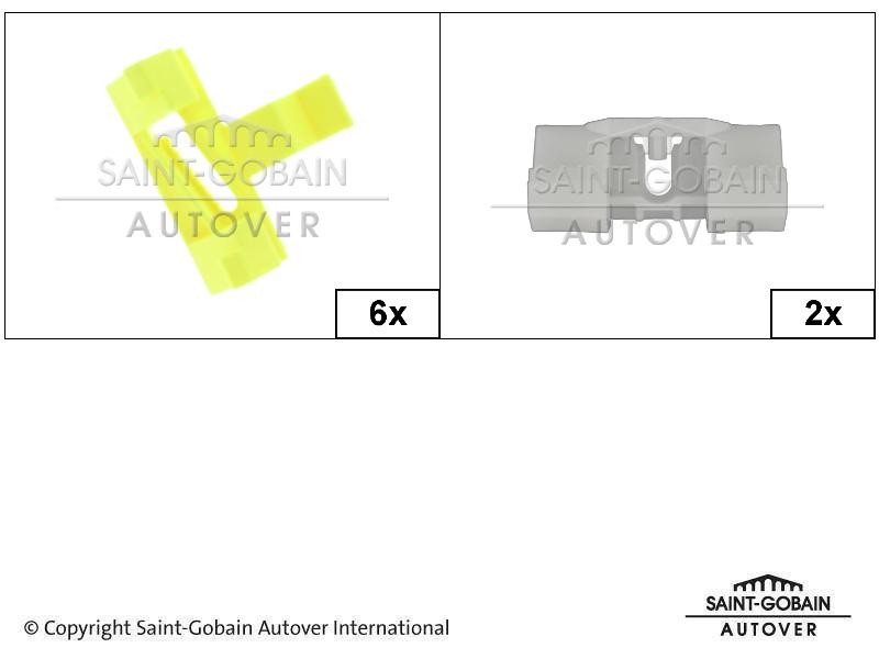 SAINT-GOBAIN Retaining Clip, windows Article number: 8301901910 cheaply